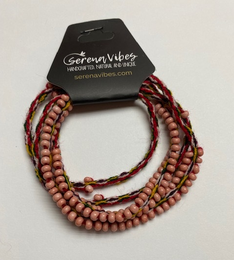 Jewelry, Handcrafted Beaded Tie Wrap - 1 Count